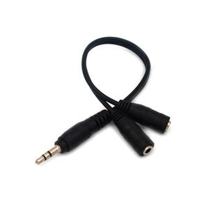 Connectors hot Audio Conversion Cable 3.5mm Male To Female Headphone Jacks Splitter Audio Adapter