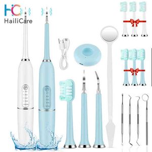 Ultrasonic Electric Dental Calculus Remover Sonic Tartar Scaler Teeth Whitening Irrigator Remove Care 220713