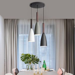 Pendelleuchten Moderne 3 Beleuchtung Nordic Minimalist Lichter Esstisch Kücheninsel Hängezimmer E27Pendant