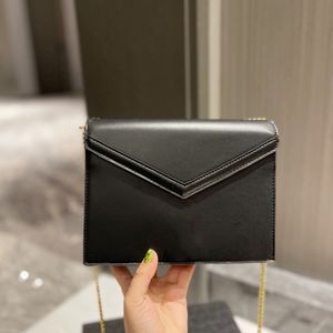 Simple Envelope Bags Lady Flap Classic Young Composite Bag Luxury Designer High Quality Shoulder Chain Lady Purse