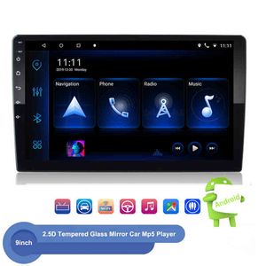 9" Android Car radio 2 Din Multimedia Player GPS Navigation Auto Stereo WIFI Bluetooth Video Player With Mirror link camera H220422