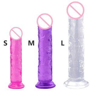 Nxy-Dildos, realistisch, mit Saugnapf, riesiges Gelee, Sexspielzeug für Frauen, Männer, gefälschter Schwanz, Anal-Butt-Plug, Erotik, Shop220418