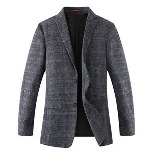 Männer plus größe 6XL 8XL 7XL männer Blazer Wolle Jacke Neue Ankunft Marke Kleidung Autumu Anzug Jacke Männer Blazer Jacke männlichen Anzüge T200303