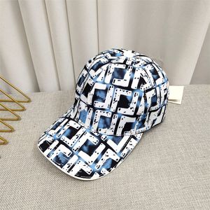 Bollmössor 2022 Designers F bomull Högkvalitativ baseballmössa Bollmössor Hattar Mens Fashion Fited Hat Women Luxurys Big Letter Brand Casquette 240415 240415Tadl