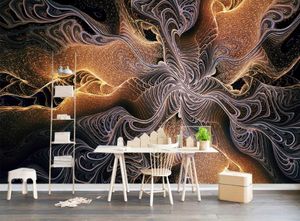 Wallpaper 3D Mural Estereoscópico Animal Criativo Para Quarto Vivo Televisão Quarto Decoração Da Parede Da Pintura