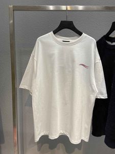 Camiseta masculina camisetas camisetas polos redondo pesco￧o bordado e estampado estilo polar vestido de ver￣o com rua pura camiseta 22