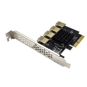 Computerkabelanschlüsse PCI-E PCI-Express 1X bis 16X Adapterkarte 1 4 USB 3.0 Multiplikator für BTC MinerComputer