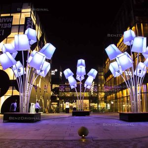 Outras iluminação ao ar livre Centro comercial grande colorido moderno lâmpadas decorativas cultura