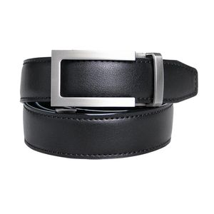 Belts Men Designer Luxo Luxo Automático Cinturão de fivela clássica Couro de couro moderno Racha deslizante Male cintura preta azul 3,0cm Widthbelts