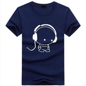 T-shirt da uomo DJ Boy T-shirt con stampa grafica Uomo Donna Hip Hop T-shirt oversize allentata Uomo Harajuku Style 2022 T-shirt manica corta estiva M