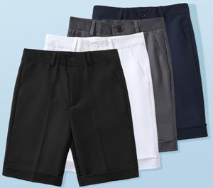 Shorts masculinos adaptados calças cinza/preto de adolescentes heterossexuais esportes de meninos casuais usam verão infantil e elástico de 5 pontos de calça de 5 pontos