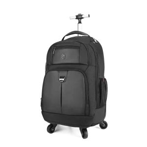 Walizki Mężczyźni Wielofunkcyjny Wózek Backpack Rolling Walizka Powrót Pull Dual-użytku Chłopiec Wodoodporna Torba Podróżna bagażowa z kołami