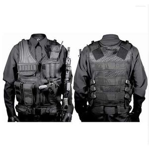 Wholesale mens military vest for sale - Group buy Men s Vests Tactical Vest Military Combat Armor Mens Hunting Army Adjustable Outdoor CS Training Kare22