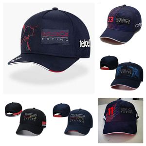 Nuovo cappello da sole completamente ricamato F1 Racing