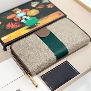 Wallets Long Wallet Coin Purse High Quality Womens Card Holder Pocket Women Bag Purses Men Cards Coins Bags