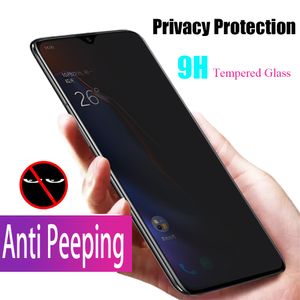 Protetor de tela para Oneplus ACE Racing Nord CE 2 Lite 2T N20 N10 N100 N200 Anti Spy Oneplus 10R 7 7T 10T 9RT Filme de privacidade vidro temperado