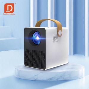 DX3 LED Video Mini Projector HD 10800P Portable Option Android 9.0 Wifi Bluetooth Projector Support 1080P Home Theater Theater238U