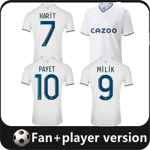 S xl Marsylia King Soccer Jersey Specjalna edycja Gerson Bakambu Milik Maillot de Foot Mężczyzn Player Payet Guendouzi Kamara Football Shirt