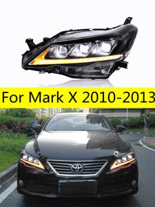 Scheinwerferbaugruppe für Mark X LED-Scheinwerfer 2010–2013 Reiz High Low Beam Frontleuchte Tagfahrlicht