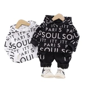Baby Boy Clothes Hoodies Pants Boys Clothing Casual Style Boys Set Clothing Spring Autumn Tracksuits For Children 210412