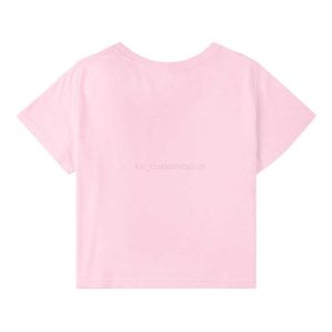 Forcustomization Women 2022 Tshirt Custom Women Crop Top T Shirt 100% Cotton Soft Slim Fashionable Cortile Classic in Summ