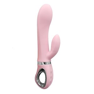 Massager di giocattoli per sex Strong shock dildo e vibratori che succhiano leccarsi prendendo in giro le teste doppie vibratore rosa giocattolo per le donne