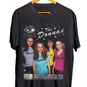 T shirts voor heren De Donnas s Music Rock Shirt Band Cool T shirt Vintage klassieke shirtmen s