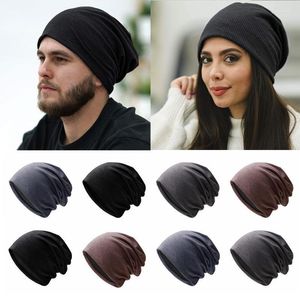 Beanie/Skull Caps Fashion Lätt varm stickad vinterhatt Slouch Beanie Skull Hats Ski Cap Davi22