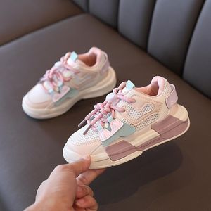 Wholesale tenis shoes for kids resale online - Athletic Outdoor Spring Children Casual Shoes Mesh Lightweight Girls Sneakers For Kids Boys Non slip Sport Breathable Tenis Size