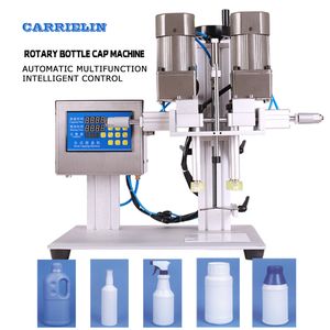 Rotary Bottle Cap Machine Automatic Juice Spray Capping Twist Glass Droper Plastic Cover TABLEBED DETERGENT SPRAYS MUNNSBRAG 6300