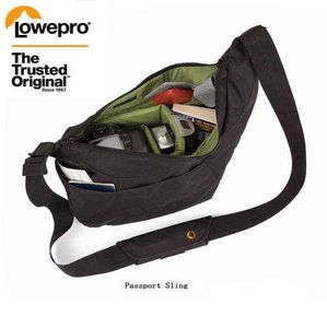 New Lowepro Passport Sling # Passport Sling II Camera Bag una borsa a tracolla protettiva per DSLR compatta o CSC AA220324