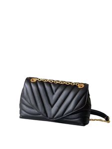Högkvalitativa Luxurys designers väskor mode handväskor kvinnor klassiska messenger axel handväska monogram kedjor våg crossbody väska