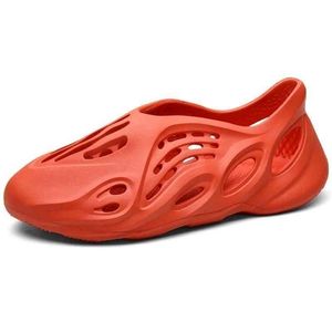 Wholesale kanye sandals for sale - Group buy Slippers Fashion runner Designer Foam Kanyes Sandals Black Beige Red Mens Slides Creative Slipper Women Home Outdoor Loafers Beach Shoes MM0O