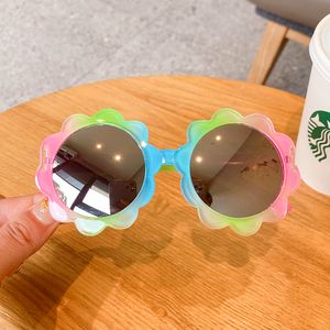 Джесси пинает новые солнцезащитные очки 2022 Дети #QB10 Открытые детские бокалы мальчики девочки модные оттенки очки