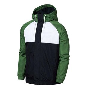 Giacche da uomo Moda Giacca casual da uomo Camicia con cerniera con cappuccio Antivento Impermeabile Abbigliamento sportivo da esterno Tuta da alpinismo Primavera AutunnoM