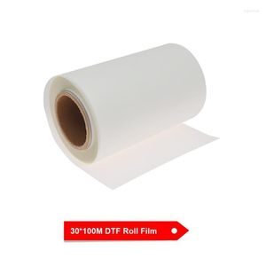 DTF PET Film Roll Ink Refill Kit 30cm x 100M for A3 Heat Transfer T-Shirt Printer Machine - Compatible with Roge22