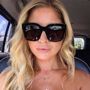 Luxury Square Sunglasse Retro Big Frame Sun Glasses Vintage Gradient Female Feminino UV400 220629