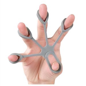 5 Finger Gripper Strength Trainer Strumenti per il fitness Fascia di resistenza Impugnatura per mano Esercizio per il polso Accessori per l'allenamento di recupero flessibile