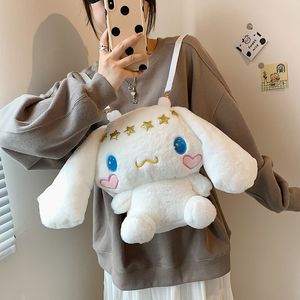 2022 Kuromi Stuffed bags Animals Children's cartoon casual backpack cute new big plush backpack for women/kids