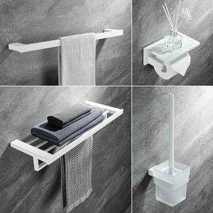 Set di accessori per il bagno Accessori hardware per il bagno Portasciugamani in acciaio inossidabile 304 Porta carta igienica/Portaspazzole Mensola ad angolo Chiodo a muro perforato W