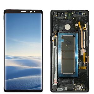 Cell Phone Touch Panels Display For Samsung Galaxy Note 8 LCD N950A N950F AMOLED Screen Digitizer Assembly With Frame