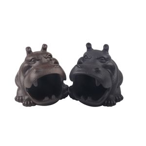 Ny Ashtray Ceramic Creative Hippo Personlighet Vinds￤ker ornament g￥va Ashtray Porcelain