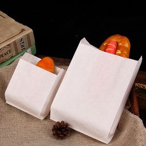 20 Stück braune Kraftpapiertüten Geschenktüten Verpackung Kekse Lebensmittel Brot Kekse Nüsse Snack Backpaket Takeout Umweltfreundliche Tasche66