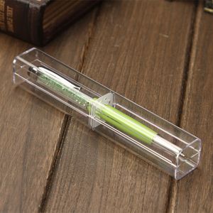 Stiftboxen Acryl Transparente Hülle Stiftehalter Geschenk für Kristallverpackungsbox DH9484