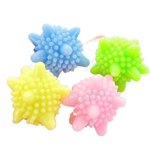 PVC Decontaminate Laundries Ball Magic Cleaning Clothing Balls Starfish Shape Solid Clean Ball Household Laundry Products BH6454