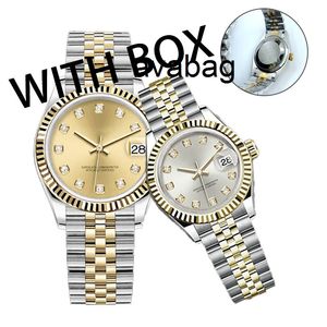 Mens Automatic Mechanical Watches 36/41MM Full Stainless steel Luminous Waterproof 28/31MM Women Watch Couples Style Classic Wristwatches HFR2