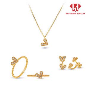 Echte K Wholale vaste gouden sieraden Natuurlijke diamanten ketting geschenken voor vrouwen HTJ Brand DCPTB171
