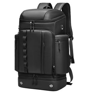 Business Plecak dla mężczyzn dopasowany 15 -calowe laptopowe torby do przechowywania komputerów wielofunkcyjnych Travel Back Pack Wodoodporny ładowanie USB Nowe duże pojemność torby