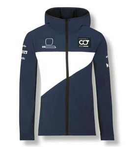 2022 F1 Team Racing Men's Jackets Gasly Formula Polo Hoodie Fan Quick-Drying Cycling Suit Large Size Customizable 474