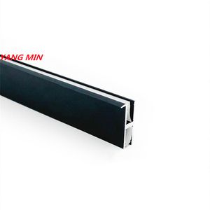 bar light housing OEM Standard Extrusion Up and Down Irregular Silicone Cover LED Strip Aluminum Profiles